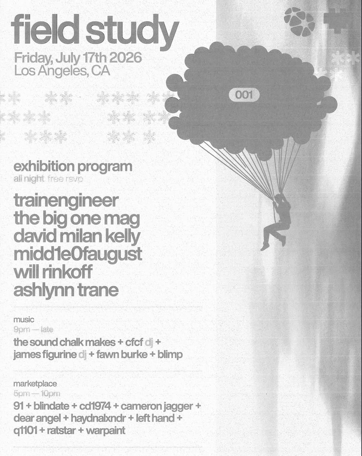 The Big One Event 19 flyer