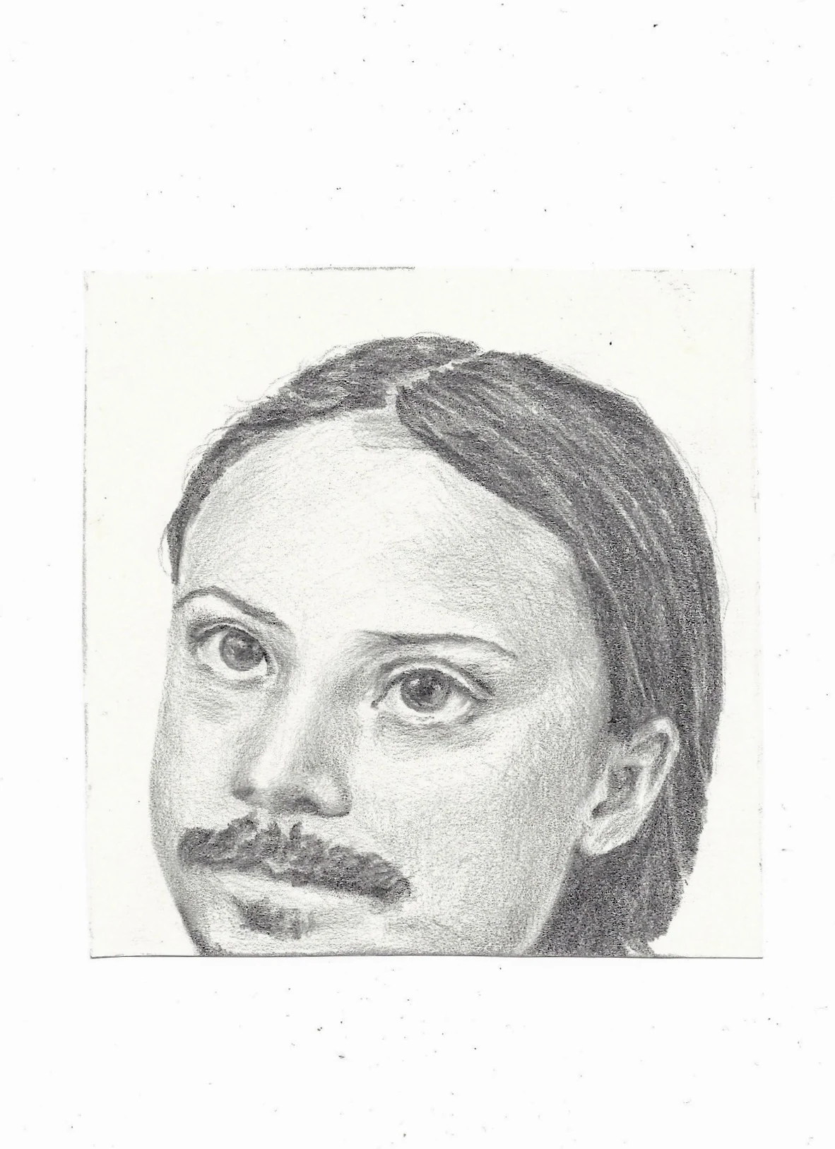 Mae Noland, Greta (stache), 2024.
