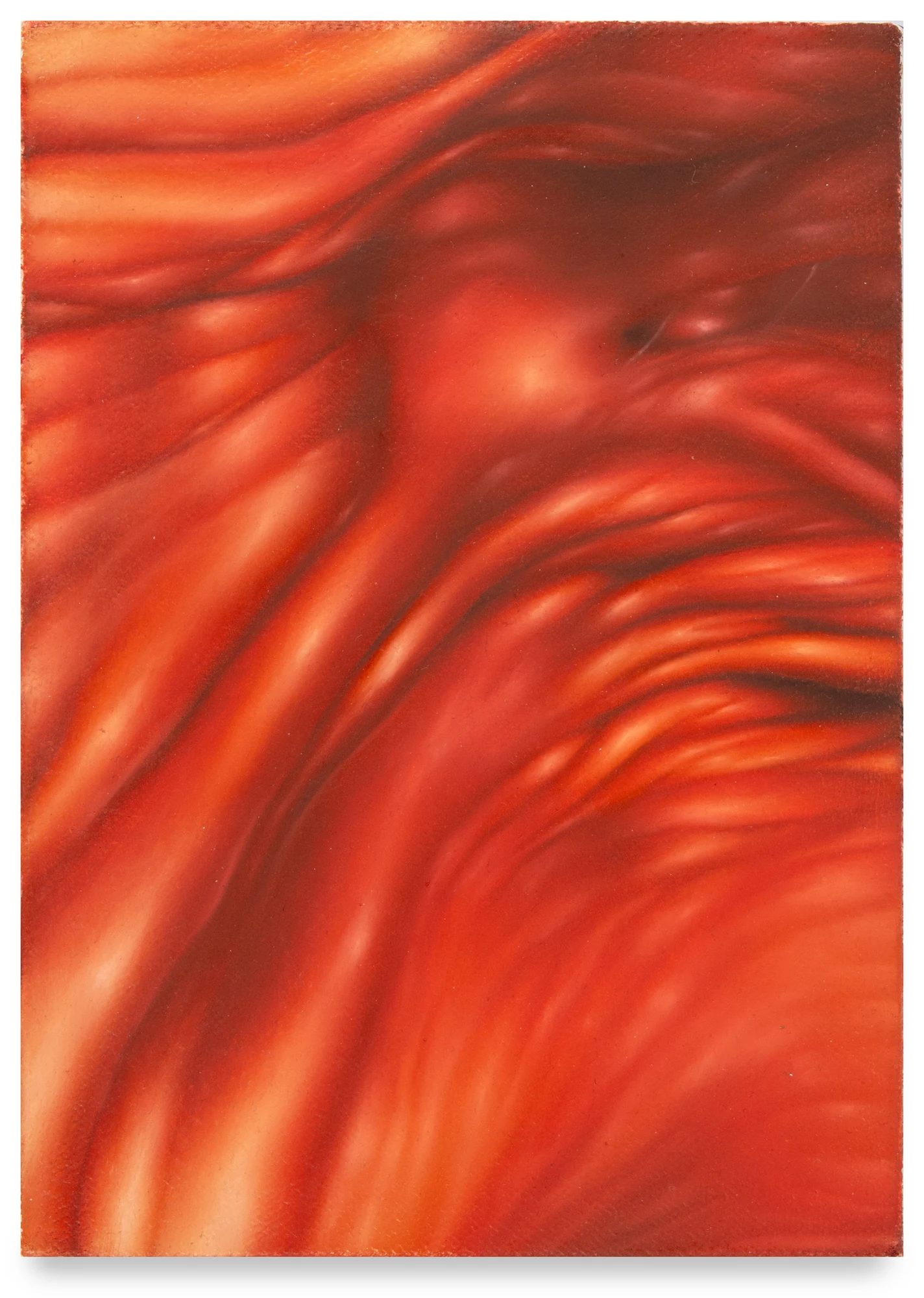 Alejandra Moros, Blink, 2024, oil on canvas, 5x7"